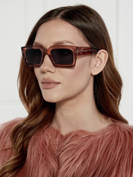 Celine Women Sunglasses Pink Blue Rectangle CL40280U 74V NEW AUTHENTIC main image 9